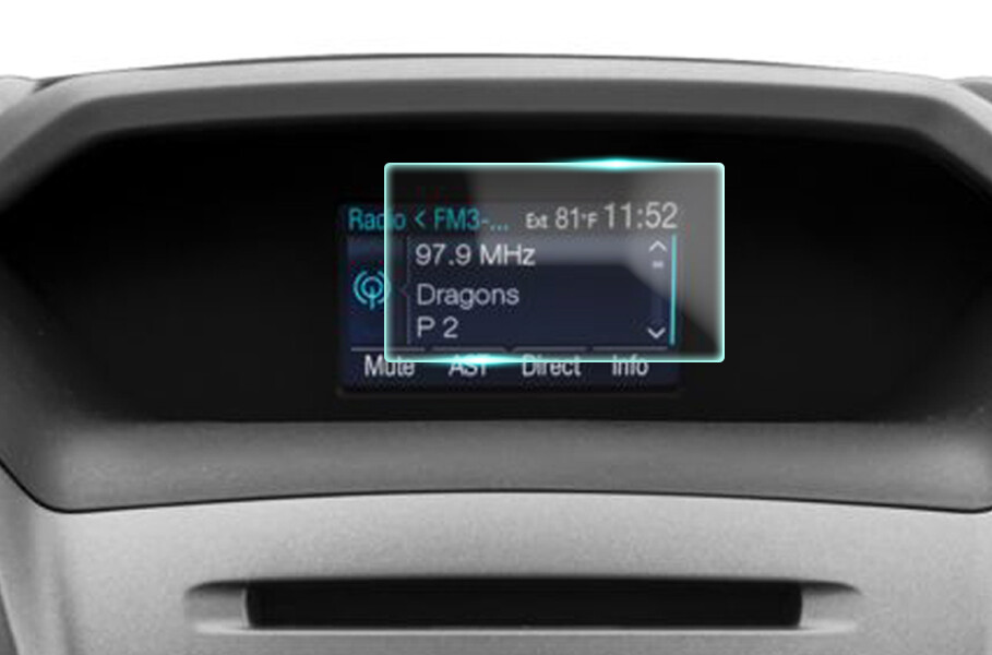 Crystal Clear Screen Protector for 2017 Ford Transit Connect 250 Navigation