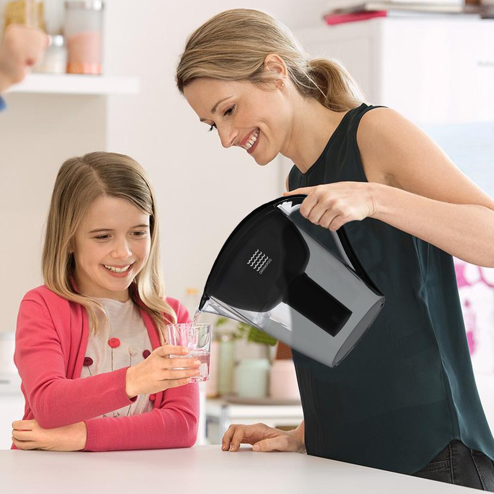 BEST WATER PITCHER WITH FILTER 3.5 LITER. ALKALINE PURE WATER. LONG LASTING.