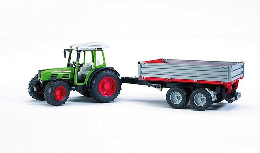 Bruder Tipping Trailer With Grey Sides