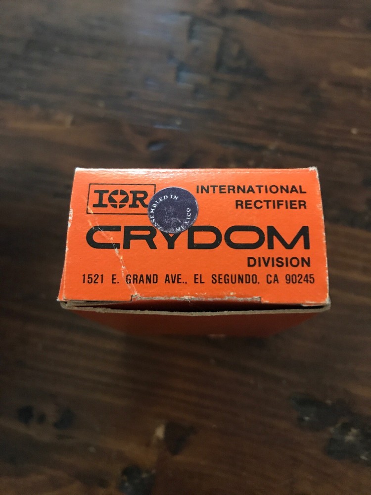 New Crydom S312 IOR Solid State Relay