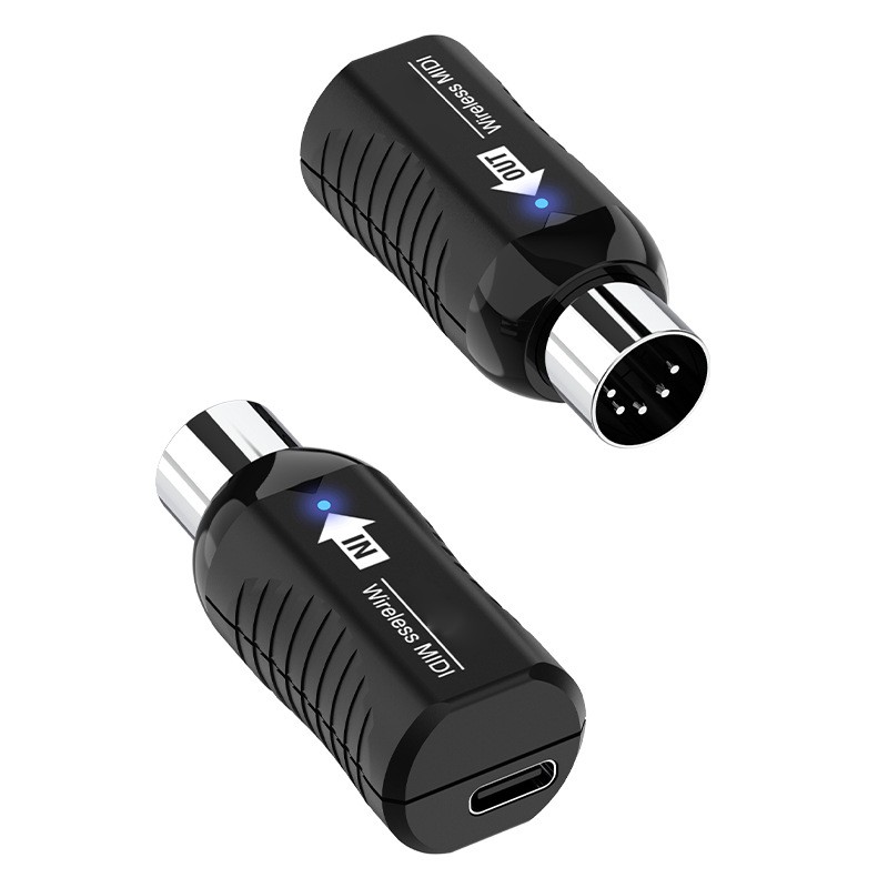 Midi Wireless Guitar Receiver Transmitter For Digital Piano Keyboard Accessory