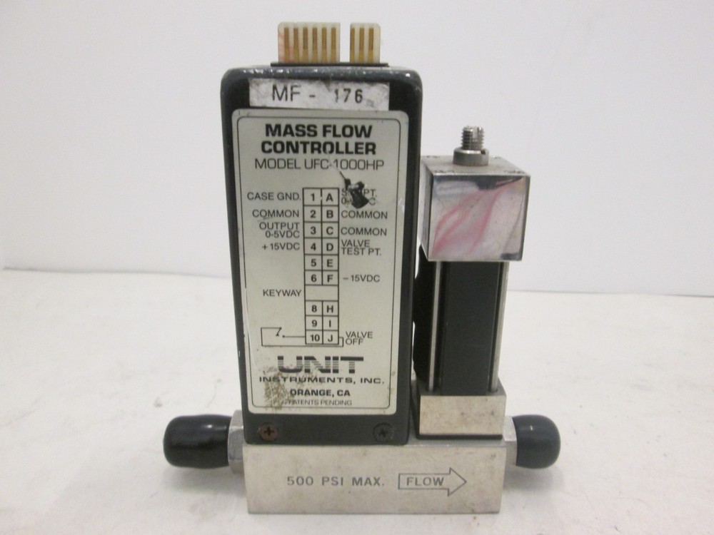 Unit UFC-1000HP, Mass Flow Controller MFC, SiH4, 500 SLM, Used