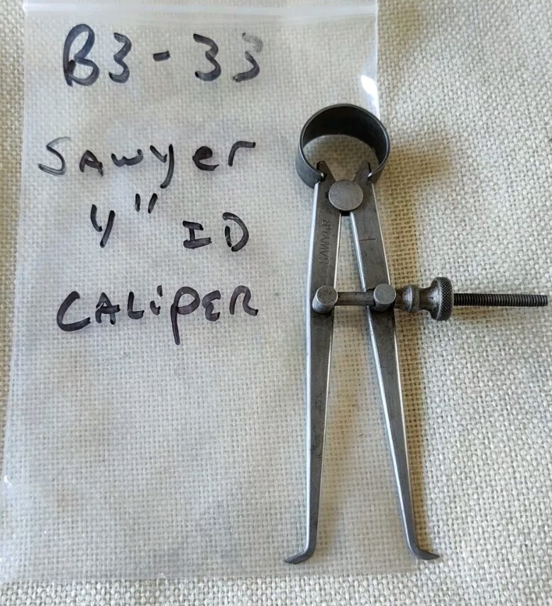 SAWYER 4" ID CALIPER