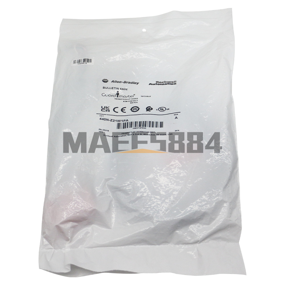 Original New Allen Bradley 440N-Z21W1PA Guardmaster 440N Non Contact Switch