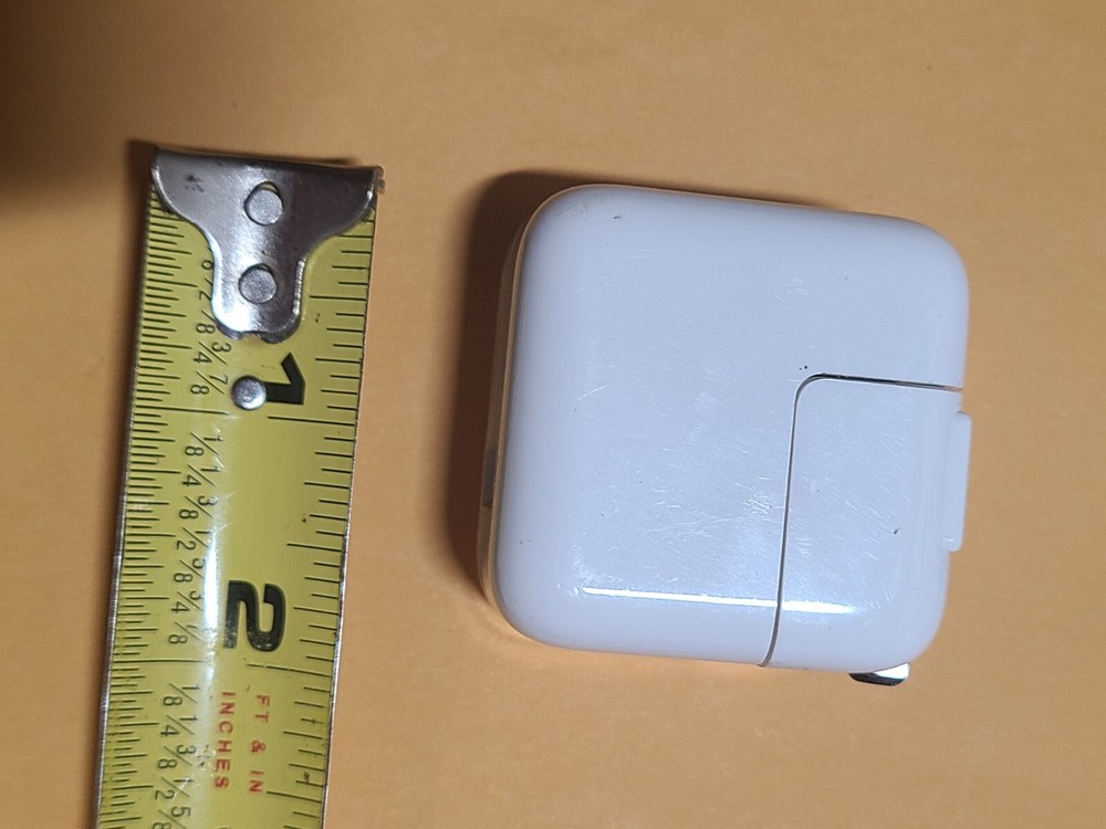Apple A1357 5 Volt AC Wall Brick USB Power Adapter White For iPhone iPad
