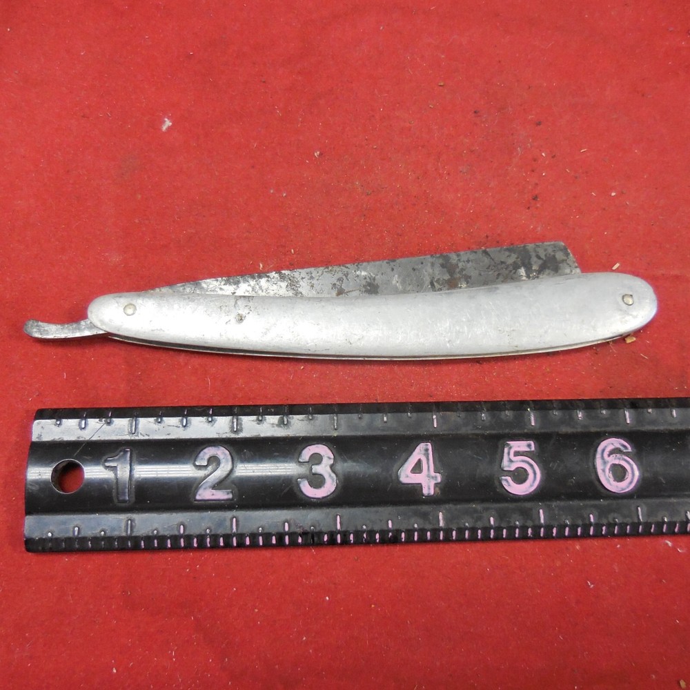MICROSCOPIC SECTION CUTTER / STRAIGHT RAZOR TYPE - LENTZ GERMANY - Original