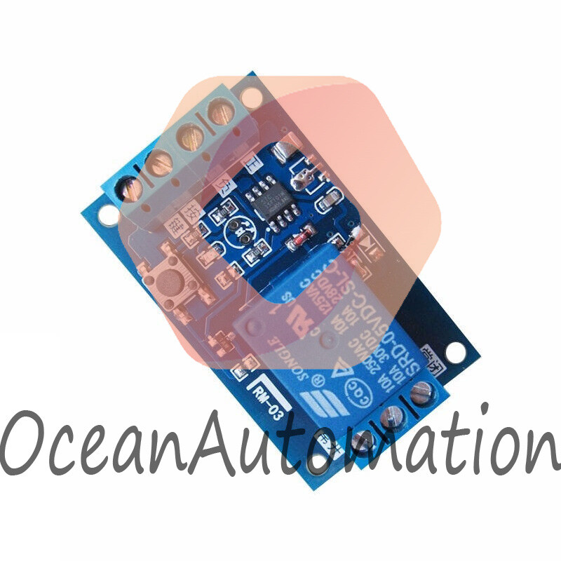 5V Bond Bistable Relay Car Modification Switch Start Stop Self-Locking Module M