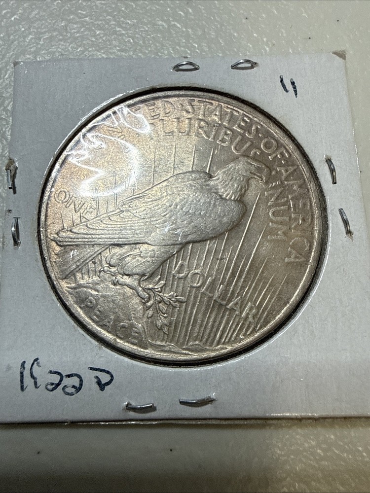 1922 Peace Dollar In AU Condition