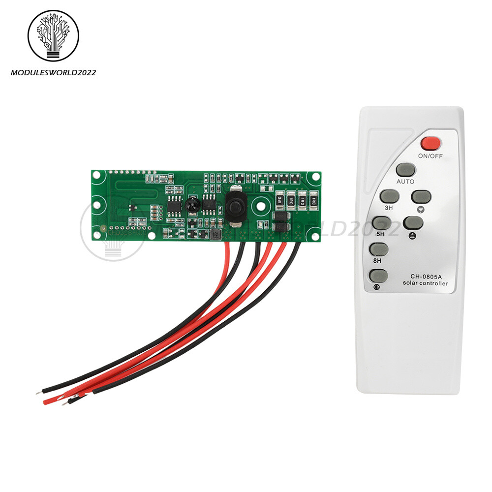 Microwave Radar Human Sensor Solar Lamp Circuit Board Control Sensor Module DIY