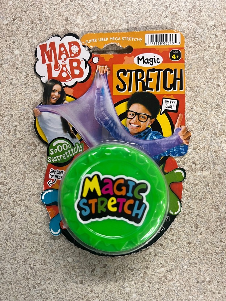 Mad Lab Magic Stretch Make Giant Bubbles Green New
