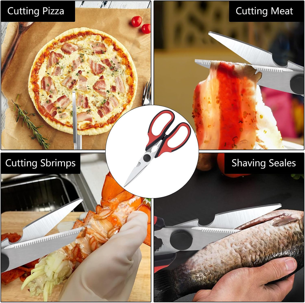 Left Handed Kitchen Scissors, Left Hand Kitchen Poultry Shears Tools All Purpos
