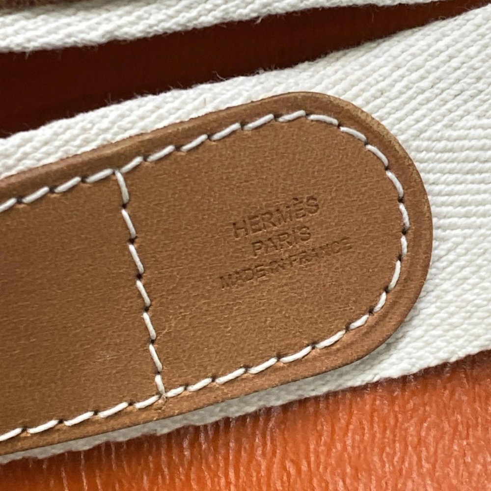 HERMES Saddle Box Orange Aluminium Craft paper Accessory