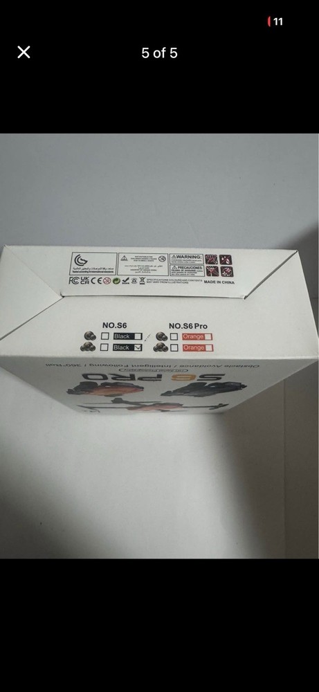 S6 Pro Foldable Drone HD Camera Obstacle Avoidance WiFi Quadcopter