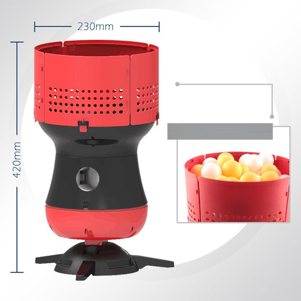 Automatic Pong Balls Launcher Easy to Use Durability Practical