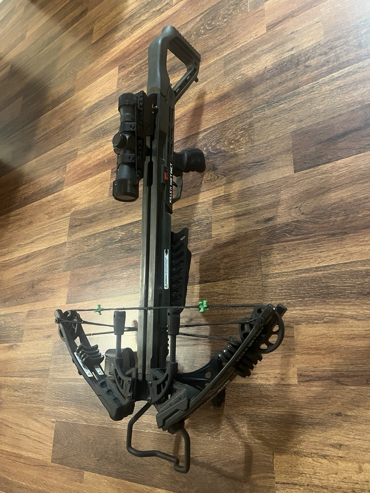 Killer Instinct Lethal 405 Crossbow with Scope and Arrow