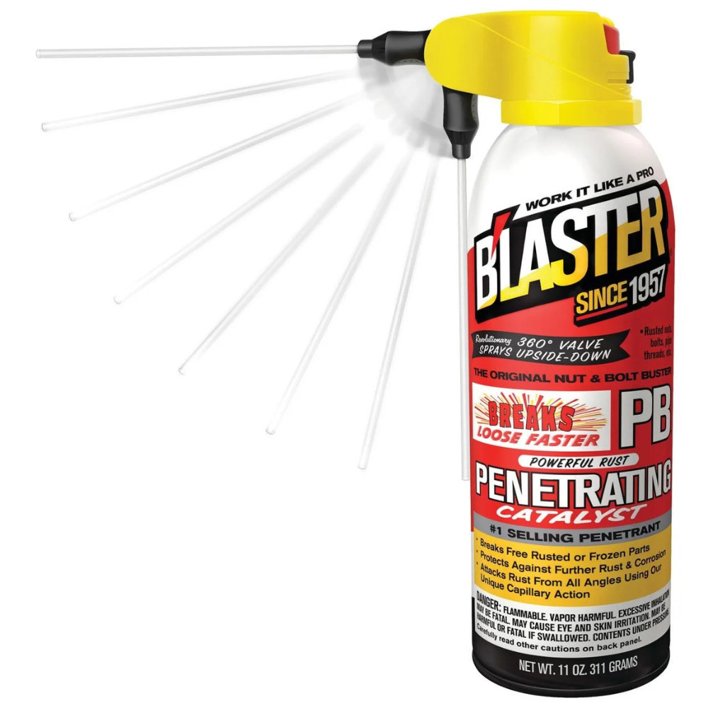 6 Pack PB Blaster 16PBDS Penetrant Rust Remover, Machine & Tool Lubricants, 11oz