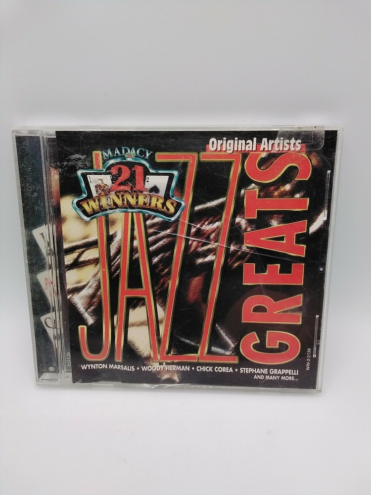 JAZZ GREATS Original Artists CD Used with CRACKED CASE