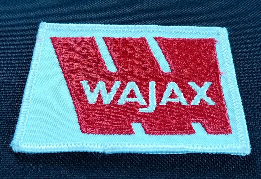 Vintage WAJAX Industrial Supply Construction Embroidered Patch