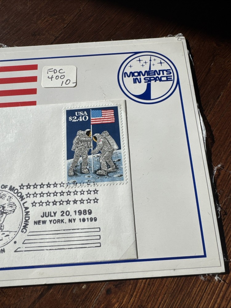 First Man On the Moon 20th Anniversary Envelope