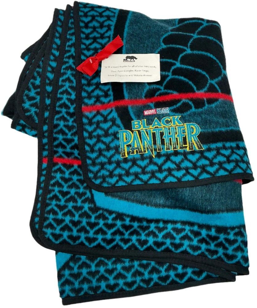 Blanket Cast & Crew Gift Black Panther (2018)