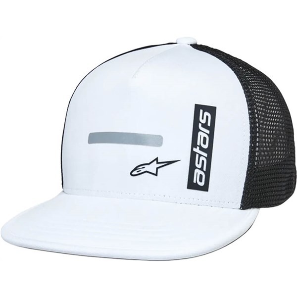 Alpinestars Alter Adjustable Trucker Hat | White/White