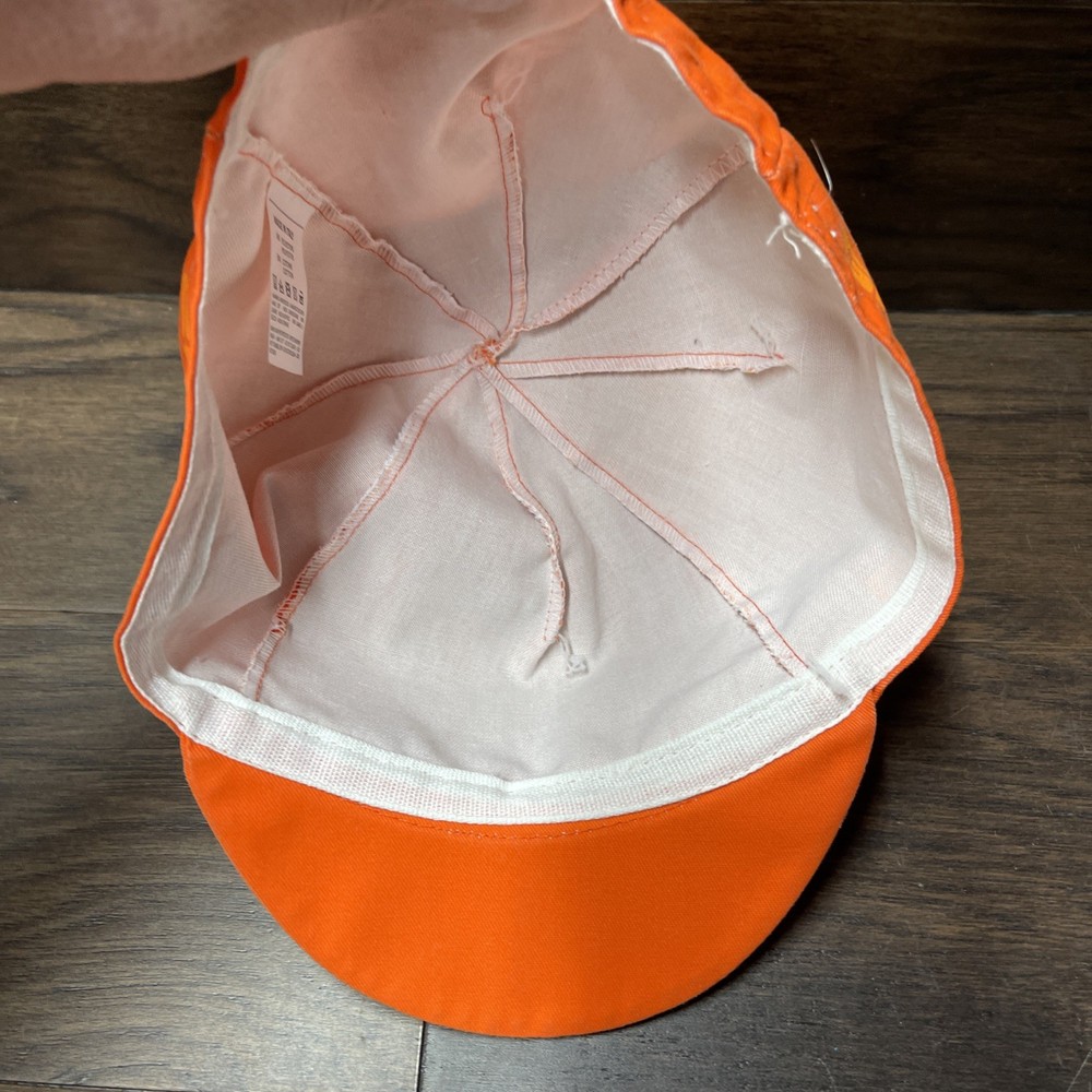 Giordana Cap Solid Orange Preowned