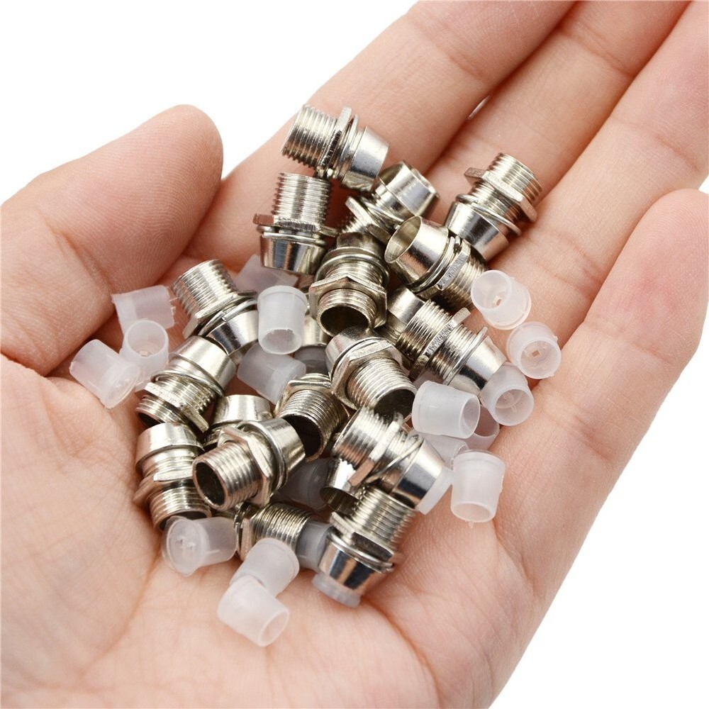Sturdy 25-Pack Copper LED Bezel - Waterproof - Simple Installation - 5mm