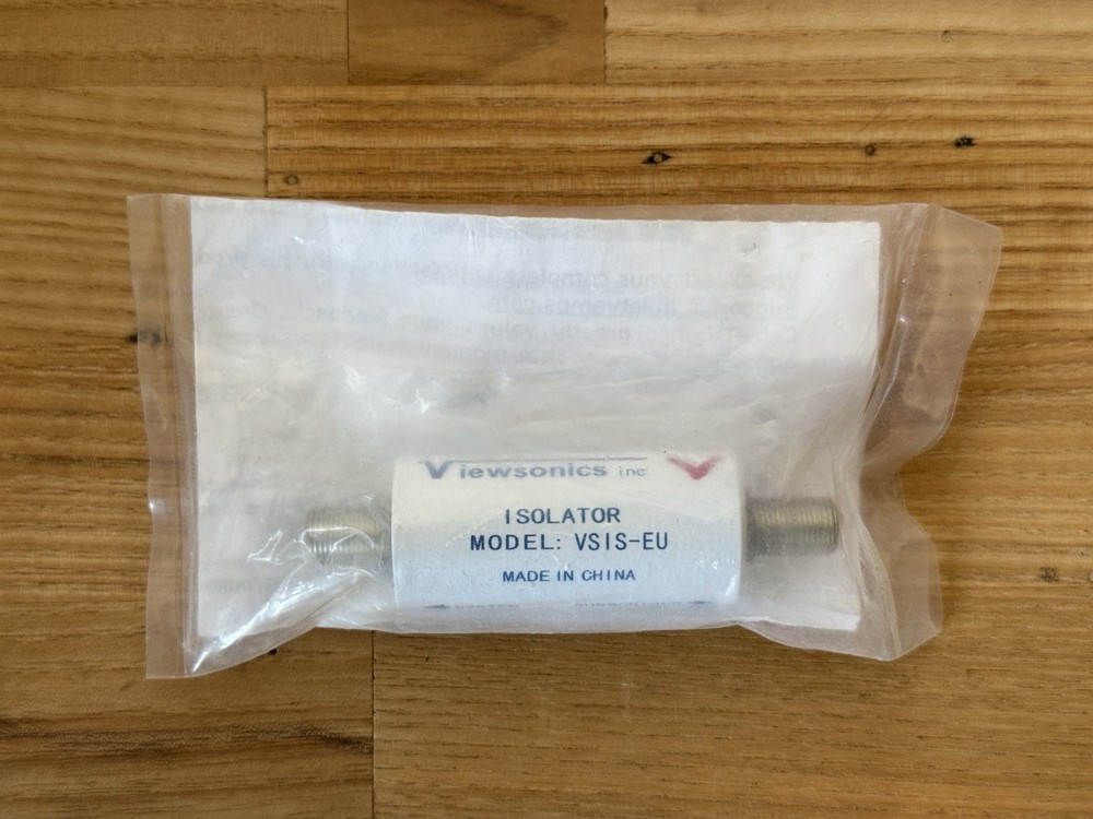 Viewsonics VSIS-EU Cable TV Ground Loop Isolator