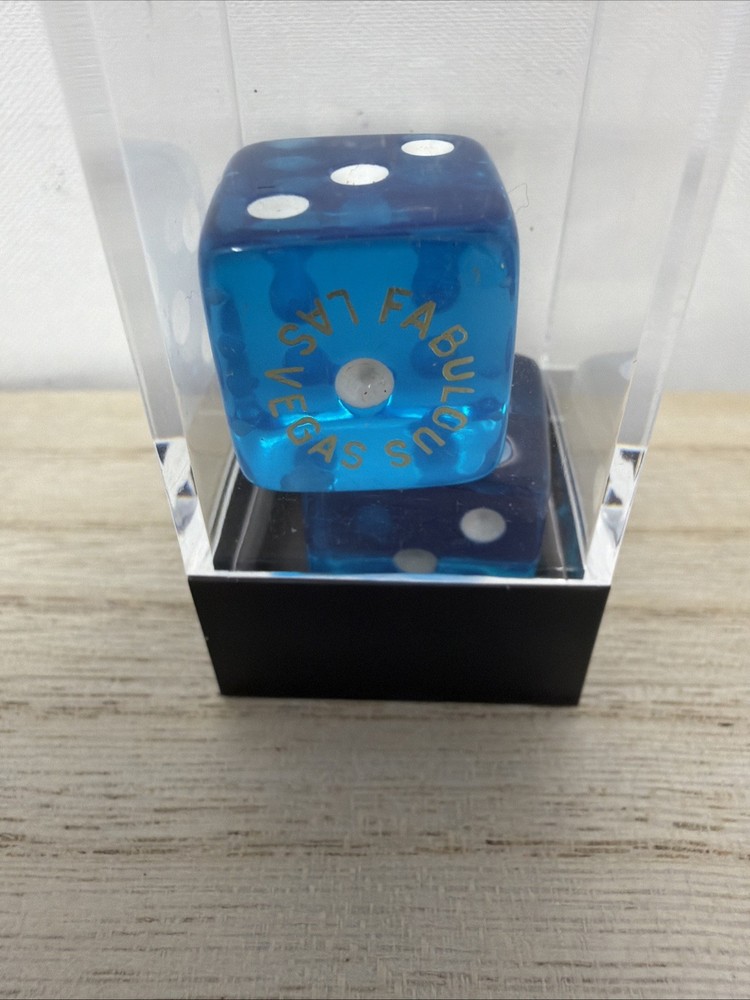 AUTHENTIC TABLE PLAYED 19mm CASINO CRAPS DICE
