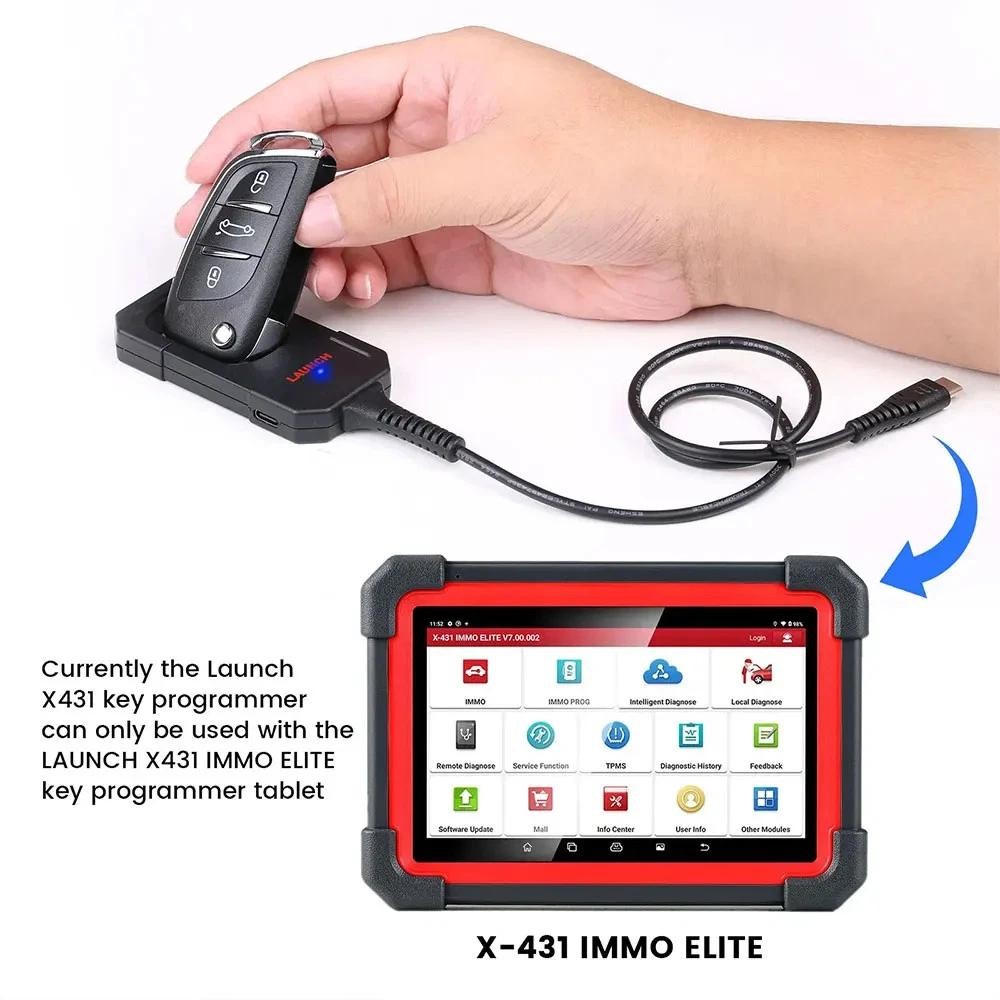 X431 Key Programmer Remote Maker with Super Chip 4pcs Universal Remote Smart Key