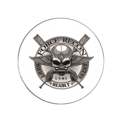 USMC Force Recon Golf Ball Marker + Premium Switchblade Divot Tool