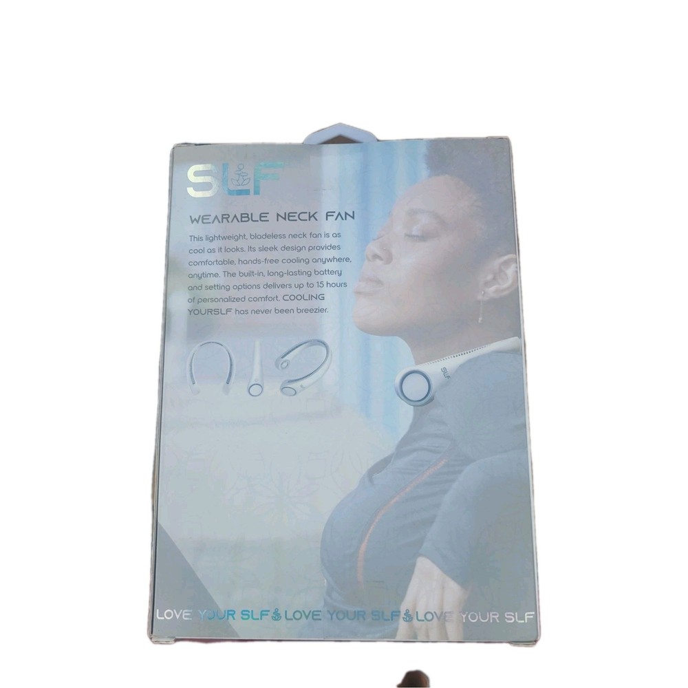 SLF Portable Neck Fan - White