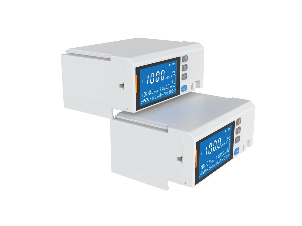 4.3 inch Infusion Pump Multiple Infusion modesTouch Screen Stackable type IV