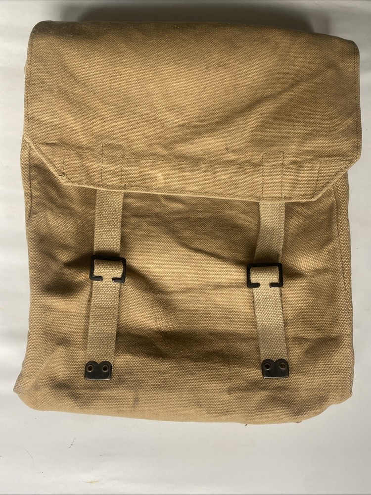 British Army Field Canvas Backpack Bag