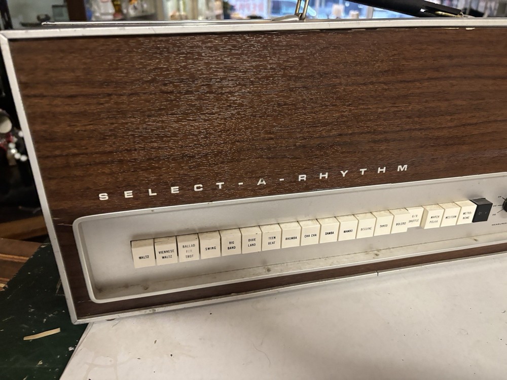 SEEBURG SELECT A RHYTHM VINTAGE DRUM MACHINE