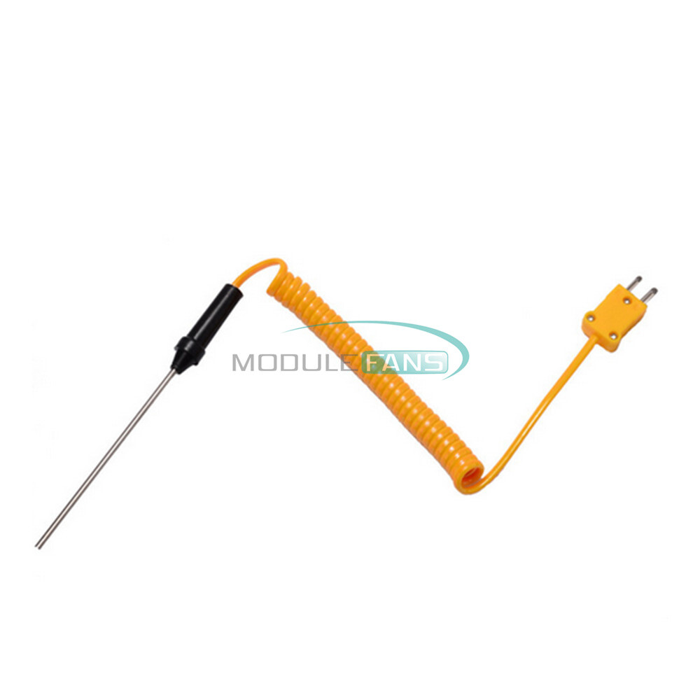 -50~1200°C 100mm K-Type Thermocouple Probe Sensor Temperature Controller.