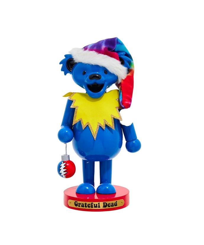 10" Grateful Dead™ Bear Nutcracker GD6251 w