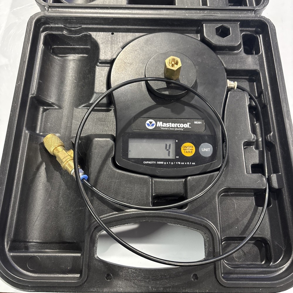 Mastercool High Precision Charging Scale - Black 98201