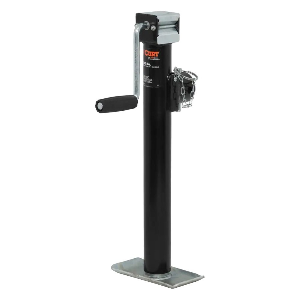 CURT 28324 Pipe-Mount Swivel Sidewind Jack