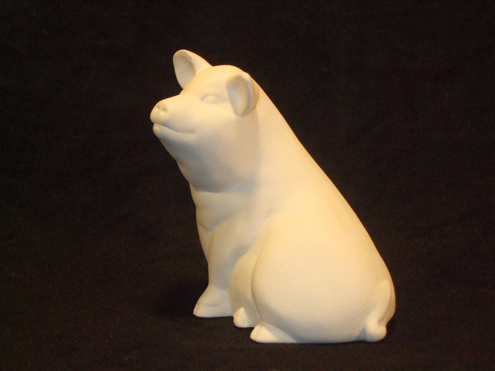 Pig - Ceramic Bisque Ready to Paint