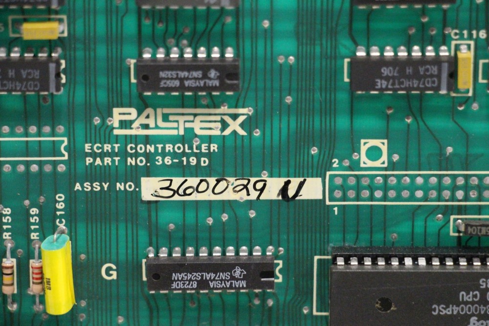 Abner Paltex ECRT 36-19D 3600291N Controller For Video Editing