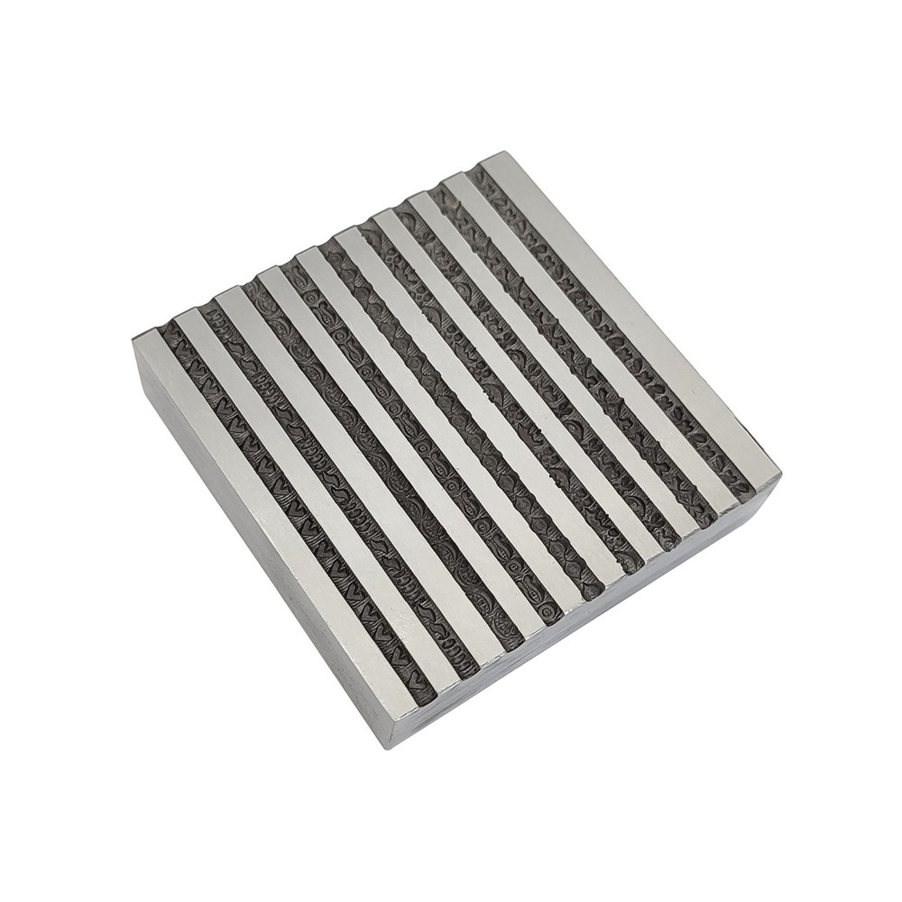 Design #1 Wire Impression Die 8 in 1 Pattern Wire Die | Wire Making
