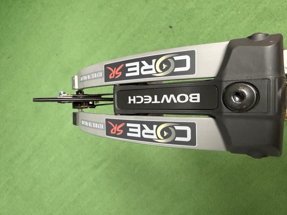 NEW Bowtech Core SR in Smoke Grey Right Hand 70# 25-30" Compound Bow