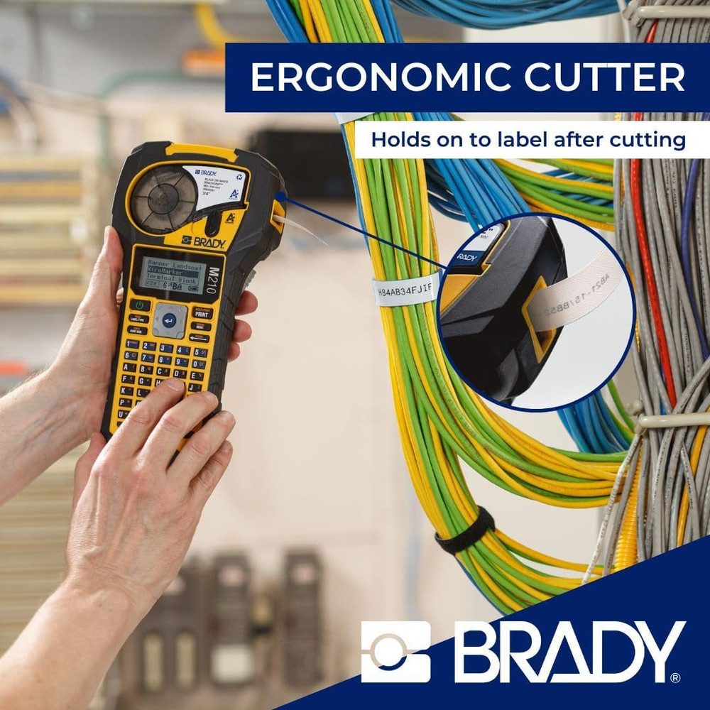 Industrial Label Maker QR DataMatrix UPC Codes & MIL-STD Drop Protection