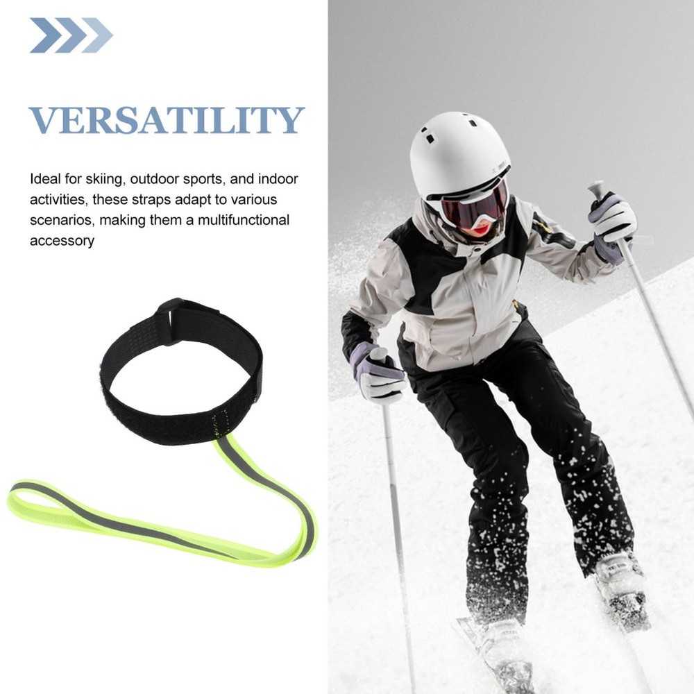 4 Pcs Glove Tether Snow Gloves Wrist Strap Mitten Keeper Elastic