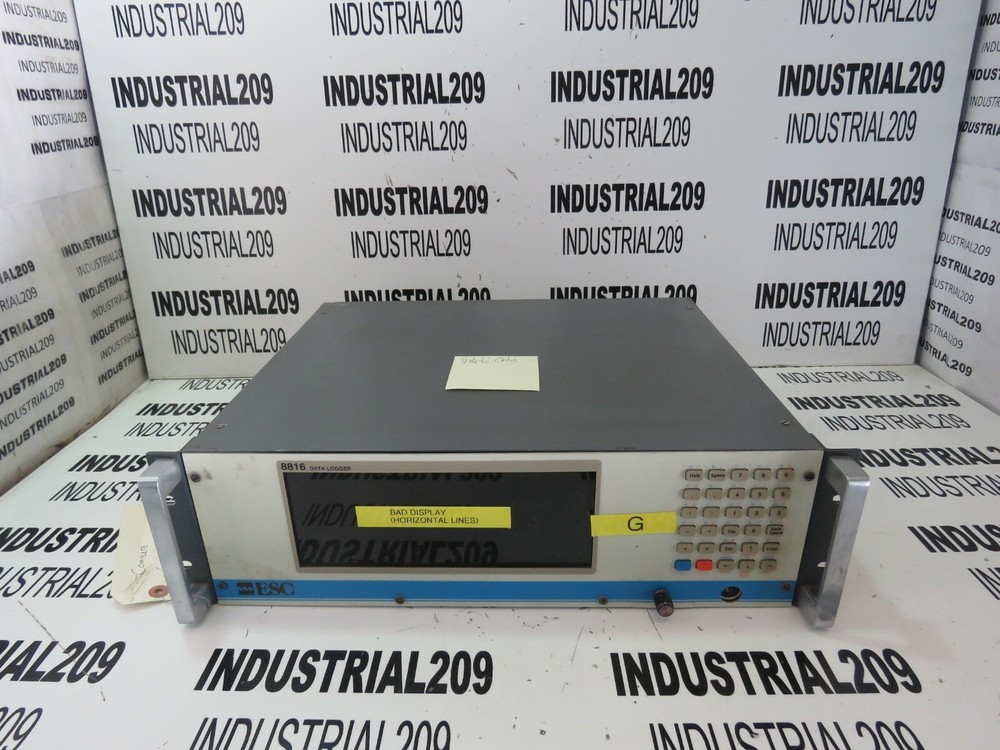 ESC 8816 DATA LOGGER S 112-0000 PARTS ONLY