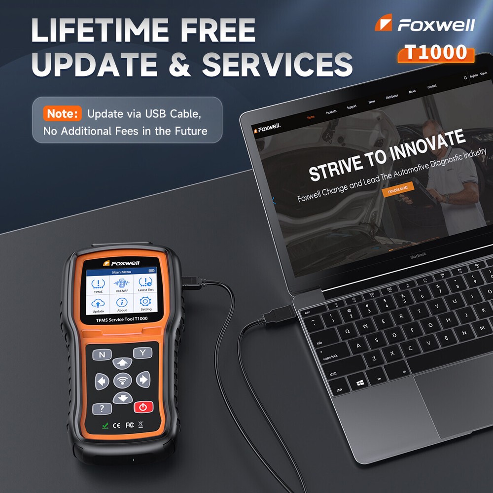 TPMS Programming Tool Tire Sensor Relearn Reset Activate Universal Diagnostic