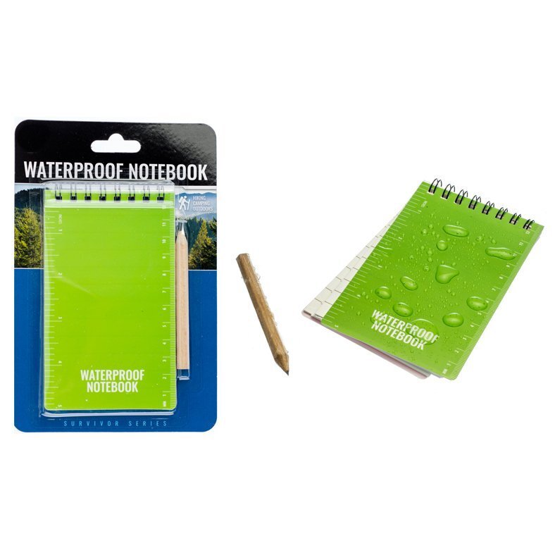 Waterproof Adventure Writing Journal Smudgeproof Personal Notebook