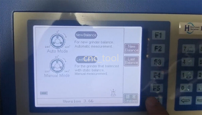 HS2700-G Grinding Wheel Dynamic Balancer for Grinder Spindle Vibration Reduction