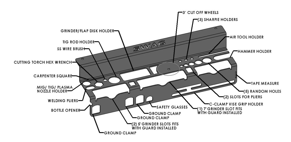 SWAG Off Road Clutter Catcher